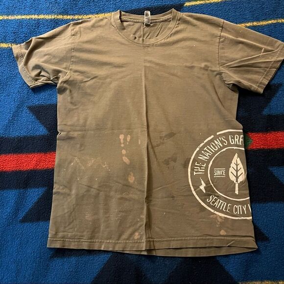 American Apparel Seattle City Light T-shirt (L) - Picture 1 of 3